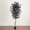 6ft. Artificial Halloween Black Ficus Tree with Natural Trunk